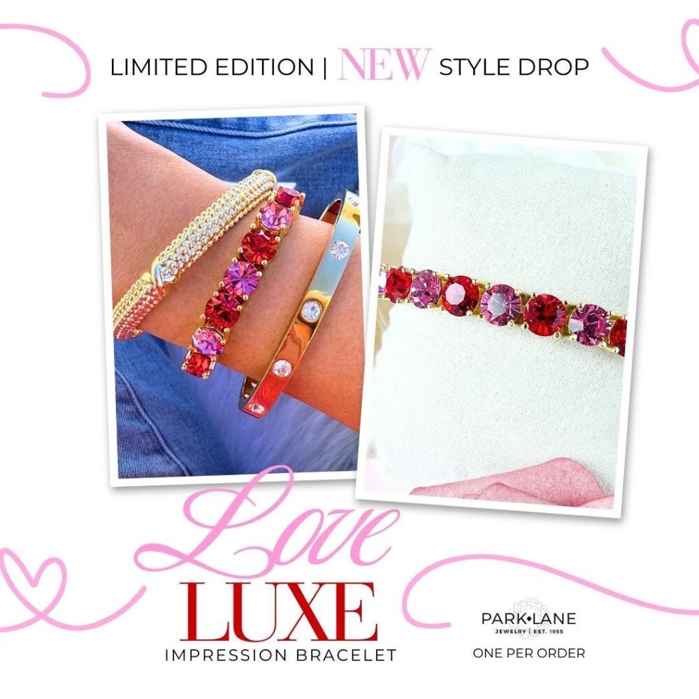 Park Lane Limited Edition  Love Luxe Impressions Bracelet